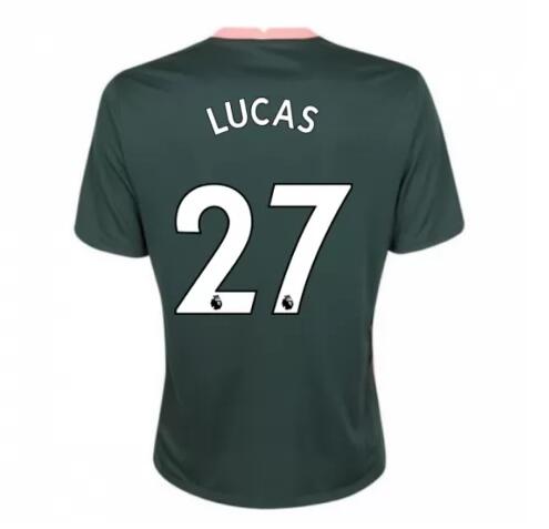 Tottenham Hotspur Away Kit Soccer Jersey LUCAS 27 2020/21